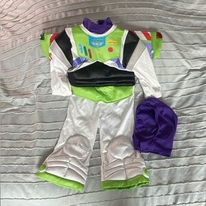 Disney Buzz Lightyear Costume - Green, White, Purple
